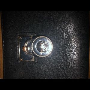 Michael Kors zip around lock wallet-